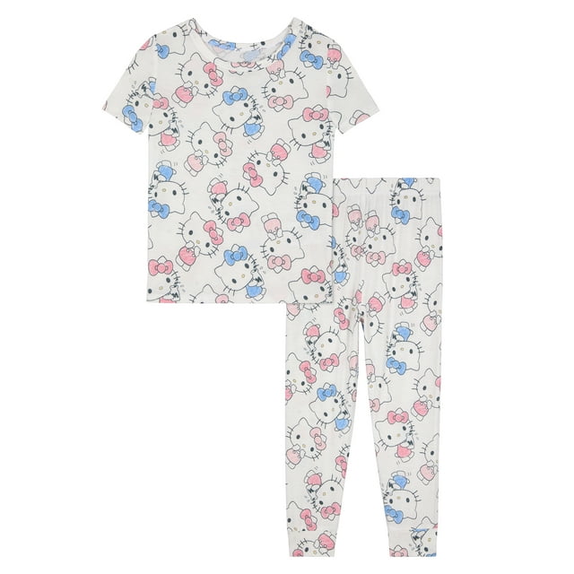 Character Toddler Viscose Unisex 2-Piece Pajama Set, Sizes 12M-5T