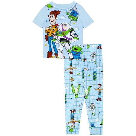 Character Toddler Viscose Unisex 2-Piece Pajama Set, Sizes 12M-5T
