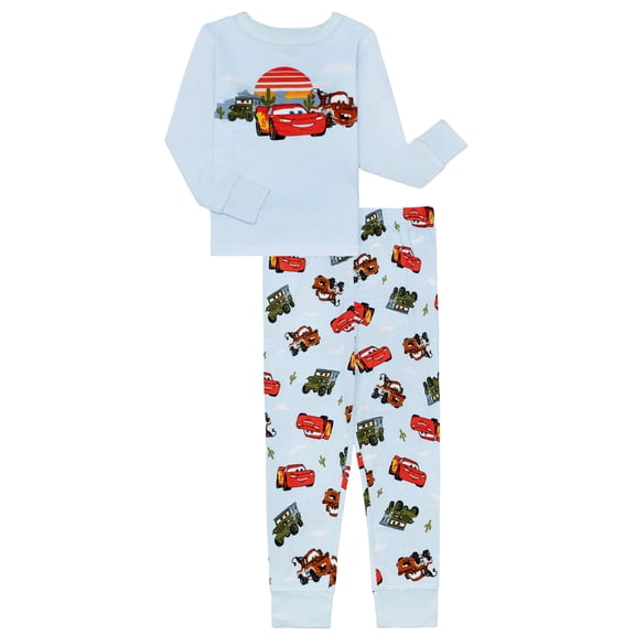 Character Toddler Viscose Unisex 2-Piece Pajama Set, Sizes 12M-5T