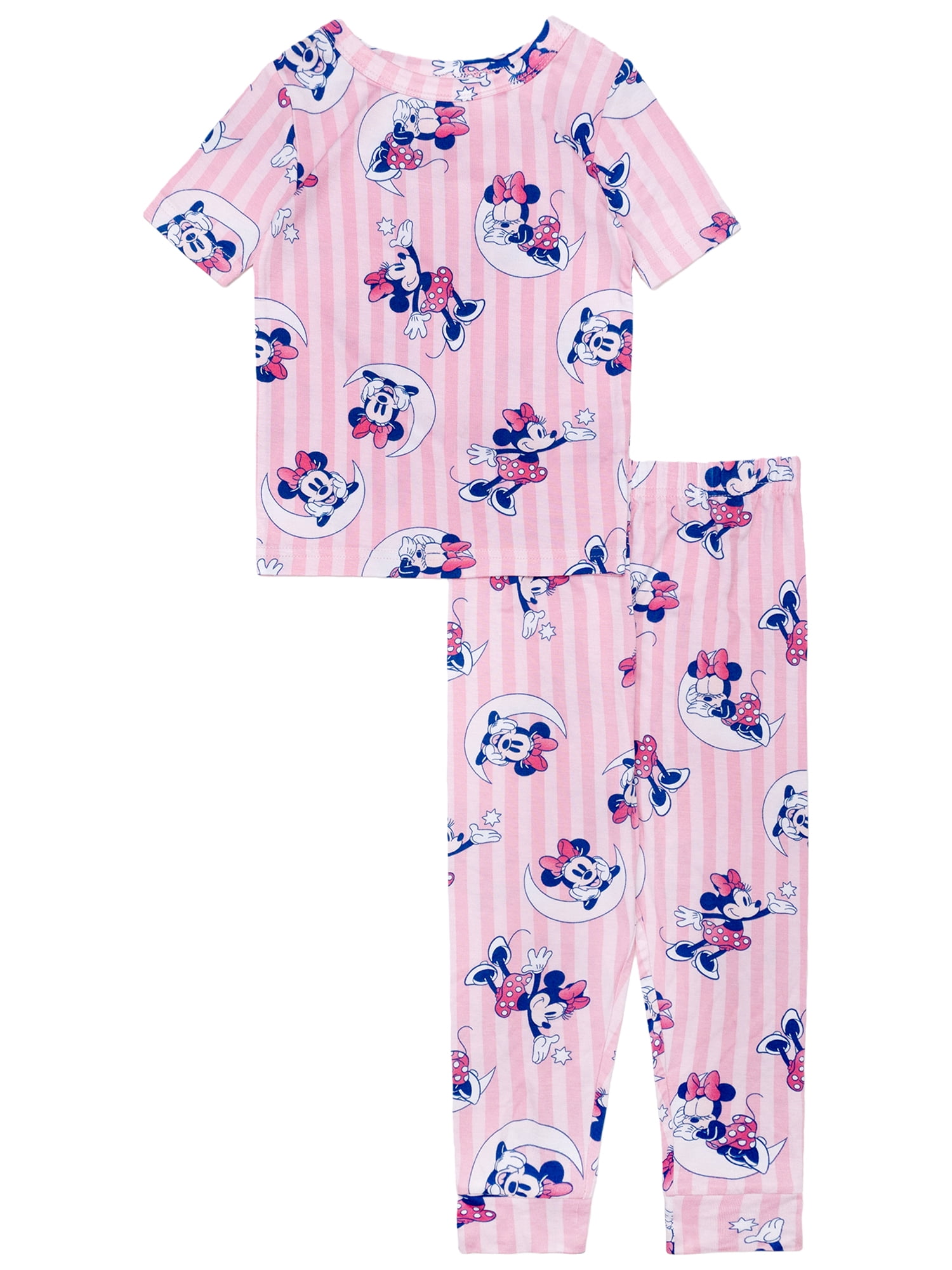 Character Toddler Viscose Unisex 2-Piece Pajama Set, Sizes 12M-5T