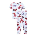 thumbnail image 1 of Character Toddler Viscose Unisex 2-Piece Pajama Set, Sizes 12M-5T, 1 of 3