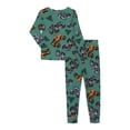 thumbnail image 1 of Monster Jam Toddler Unisex Long Sleeve Top and Pants, 2-Piece Pajama Set, Size 12M-5T, 1 of 3