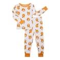thumbnail image 1 of Garfield Toddler Unisex Long Sleeve Top and Pants, 2-Piece Pajama Set, Size 12M-5T, 1 of 3