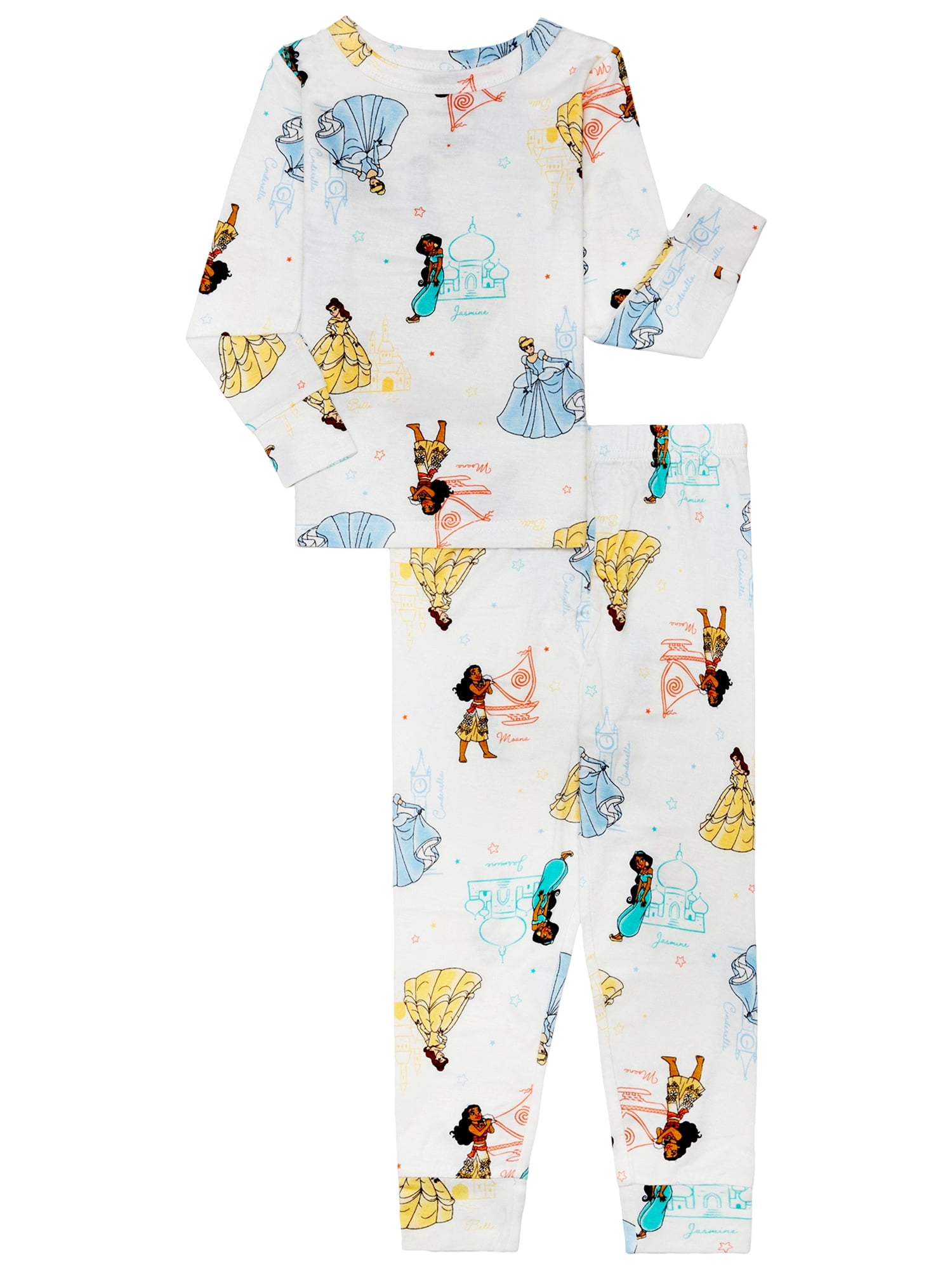 Character Toddler Viscose Unisex 2-Piece Pajama Set, Sizes 12M-5T