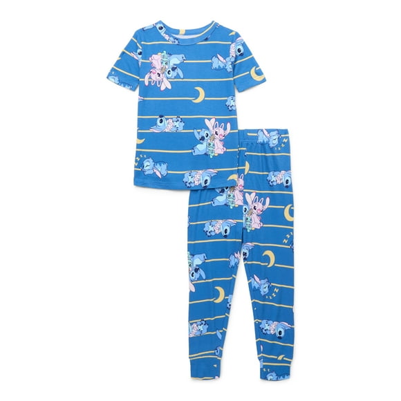 Character Toddler Viscose Unisex 2-Piece Pajama Set, Sizes 12M-5T
