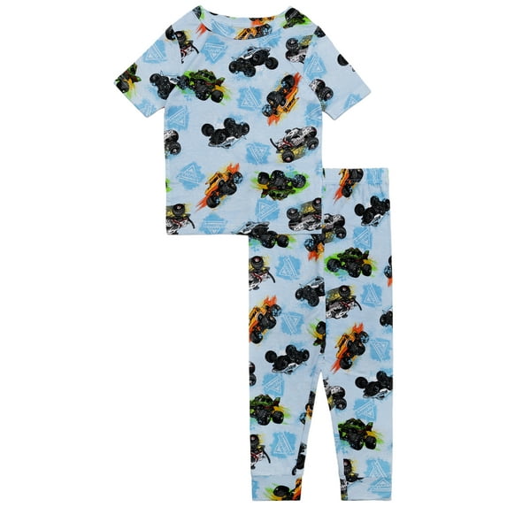 Character Toddler Viscose Unisex 2-Piece Pajama Set, Sizes 12M-5T
