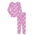 thumbnail image 1 of Barbie Toddler Unisex Long Sleeve Top and Pants, 2-Piece Pajama Set, Sizes 12M-5T, 1 of 3