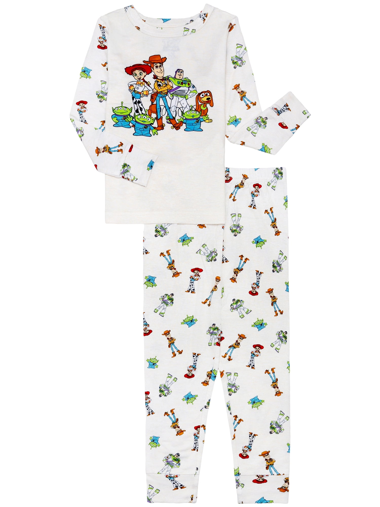Character Toddler Viscose Unisex 2-Piece Pajama Set, Sizes 12M-5T