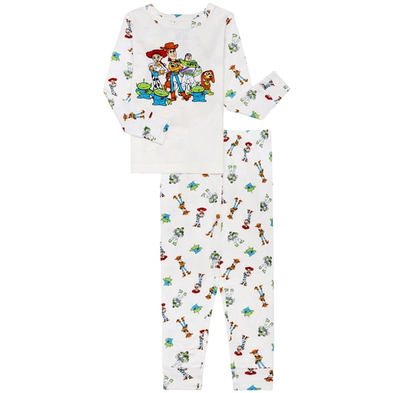 Character Toddler Viscose Unisex 2-Piece Pajama Set, Sizes 12M-5T