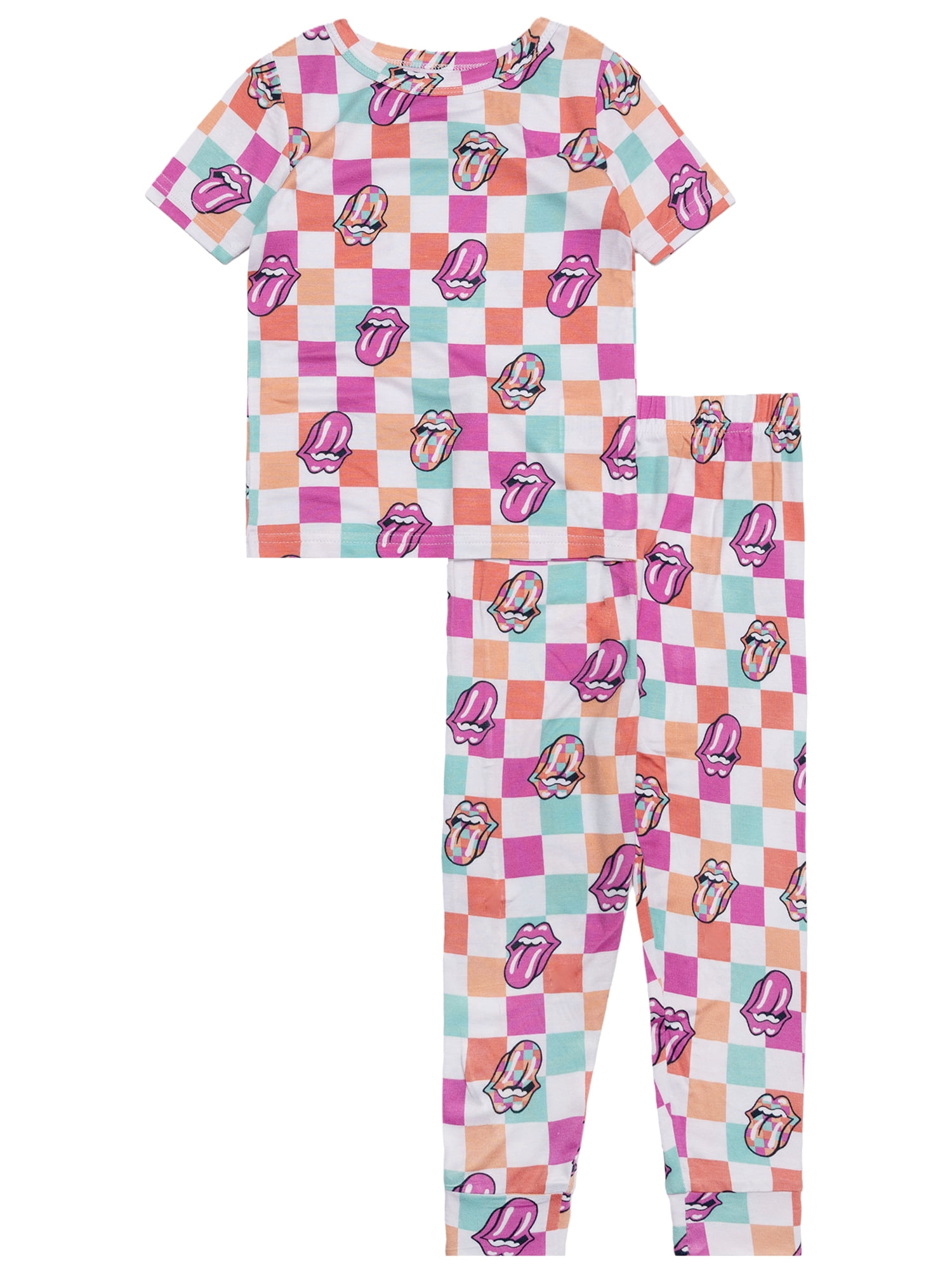 Character Toddler Viscose Unisex 2-Piece Pajama Set, Sizes 12M-5T