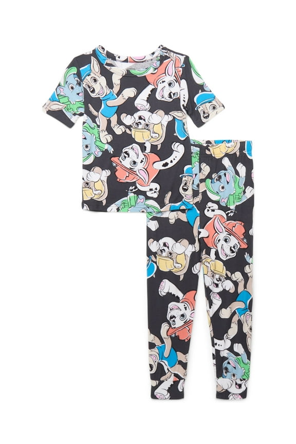 Character Toddler Viscose Unisex 2-Piece Pajama Set, Sizes 12M-5T