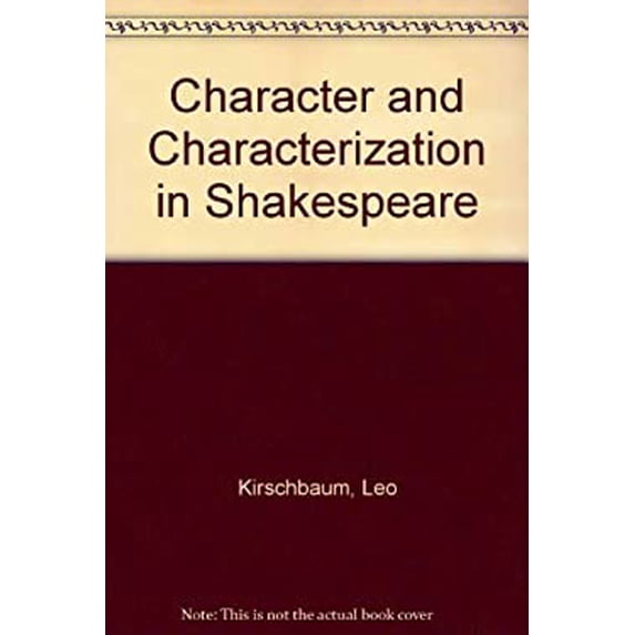 Pre-Owned Character and Characterization in Shakespeare (Paperback) 9780814311806