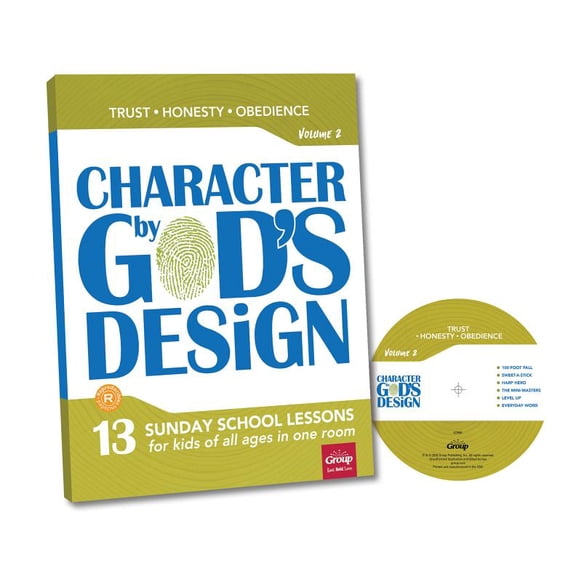 Character by God's Design: Character by God's Design: Volume 2 : 13 Lessons on Trust, Honesty and Obedience (Series #2) (Mixed media product)