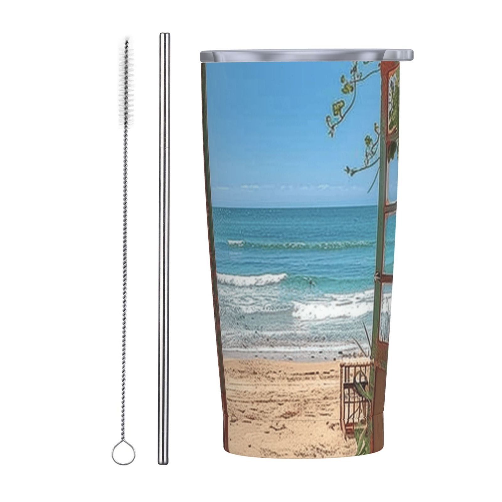 Characteristic building cup, 20 ounce car cup, stainless steel ...