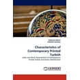 thumbnail image 1 of Characteristics of Contemporary Printed Turkish (Paperback), 1 of 1