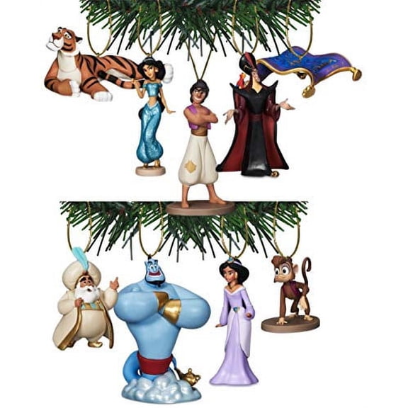 Characteristix Disney's Aladdin Ornament Set of 9