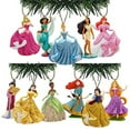 thumbnail image 1 of Characteristix Shatterproof Disney's Princess Deluxe Glitter Ornament Set, Gold, 11 Count, 1 of 2