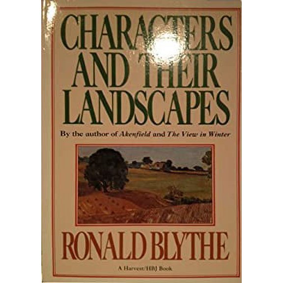 Pre-Owned Characters and Their Landscapes (Paperback) 9780156167635