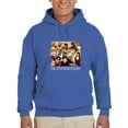 thumbnail image 1 of Characters From The Wonder Years Hoodie Men -T-Line Designs, Male 3X-Large, 1 of 4