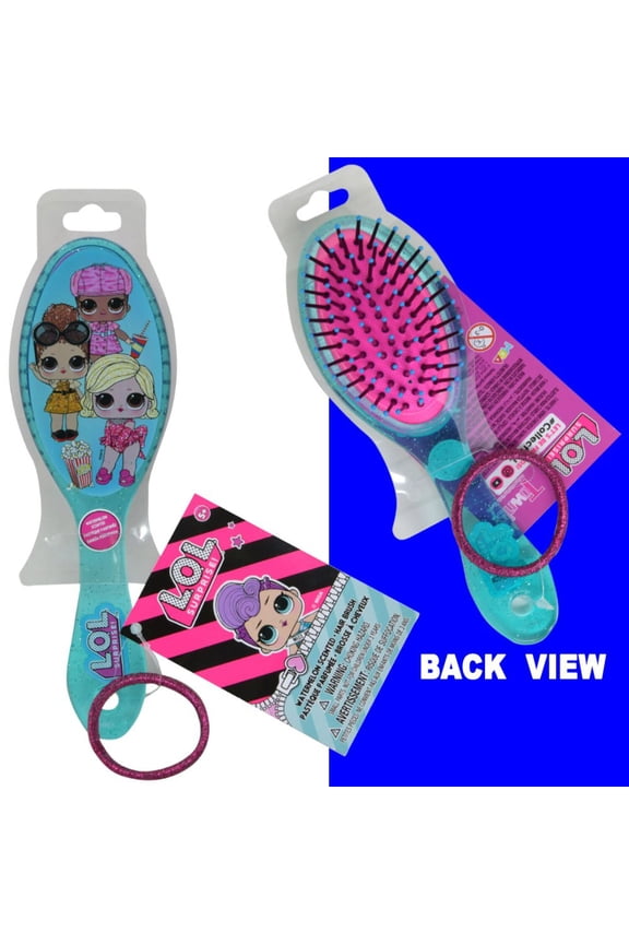 Characters Hair Shaped Rubber Brush