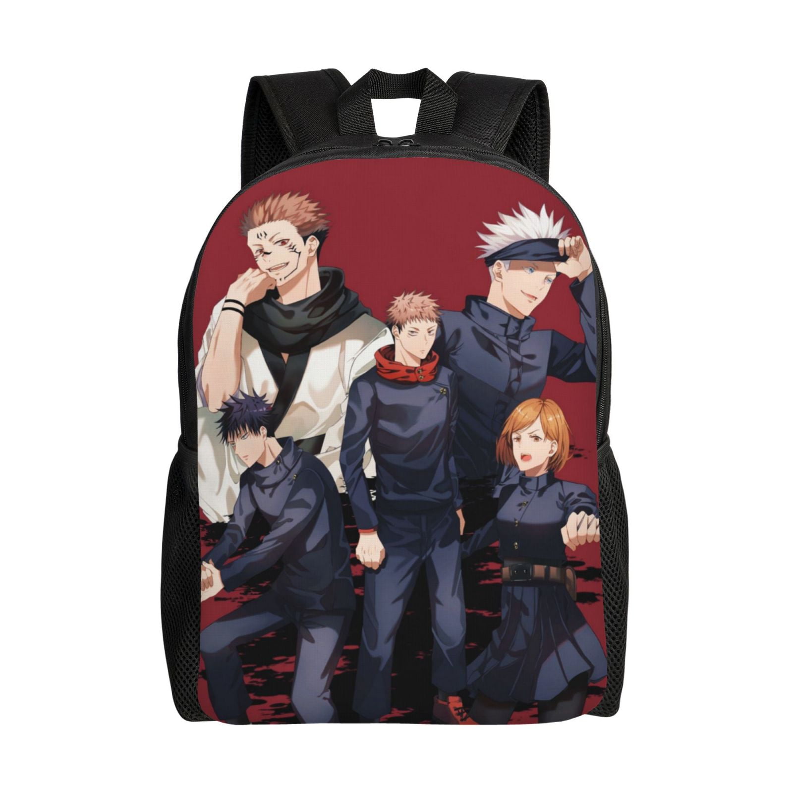 Characters Jujutsu Kaisen Backpack Laptop School Bag Student Satchel ...