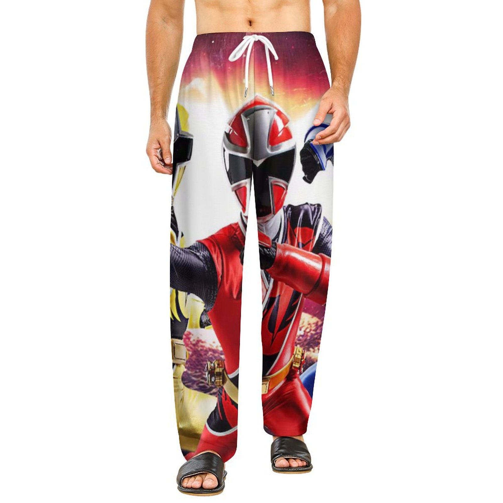 Characters Power Rangers Unisex Pajama Pants Bottoms Daily Cozy Soft ...