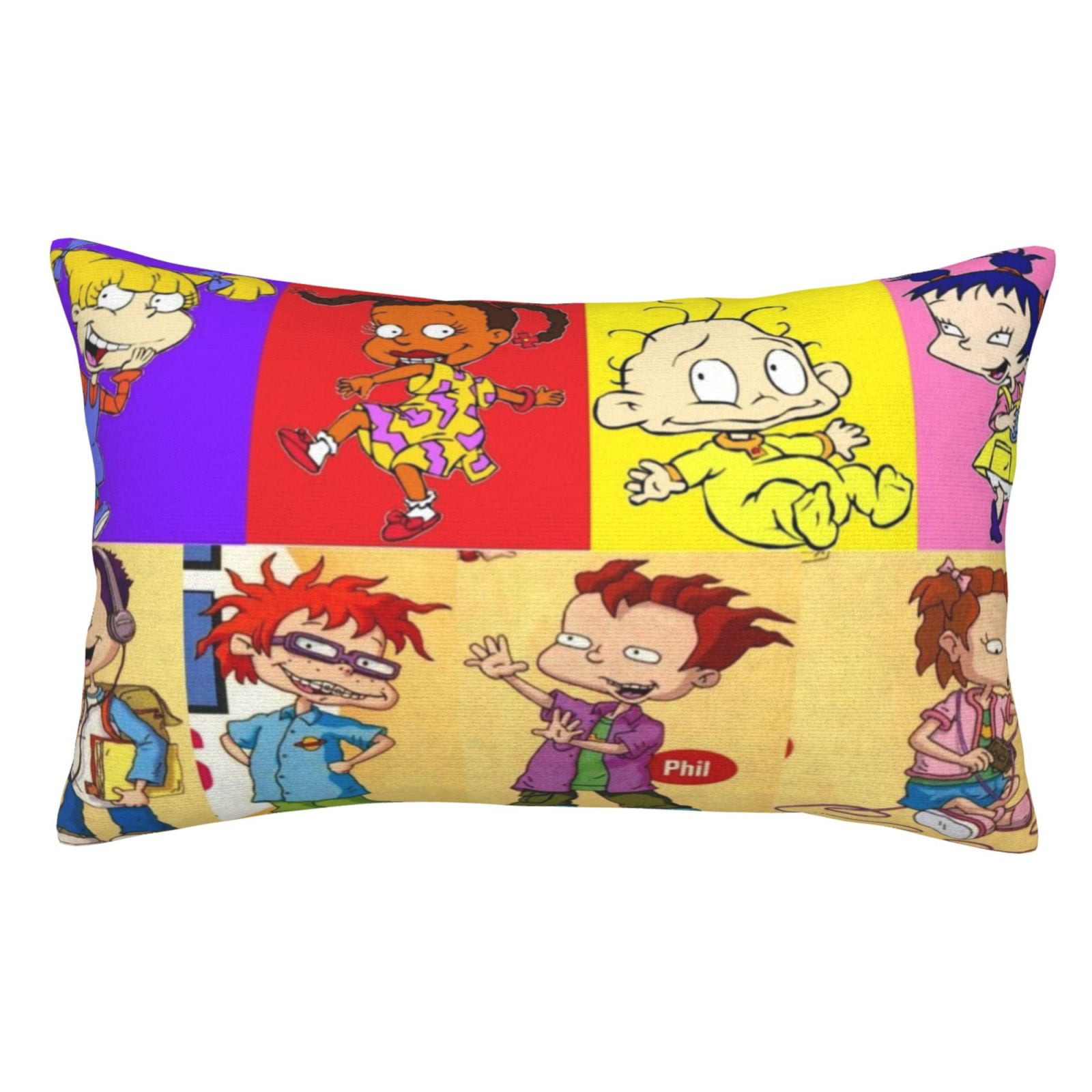 Characters Rugrats Pillowcase Cushion Pillow Covers Pillow Case Decor ...