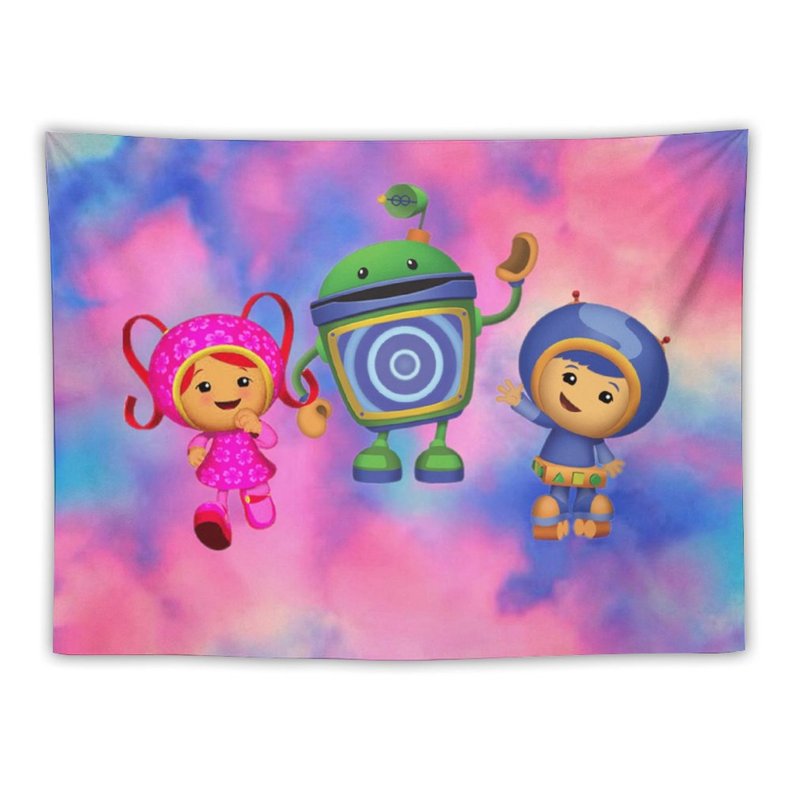Characters Team Umizoomi Tapestry Luxury Wall Hanging Tapestries Decor ...