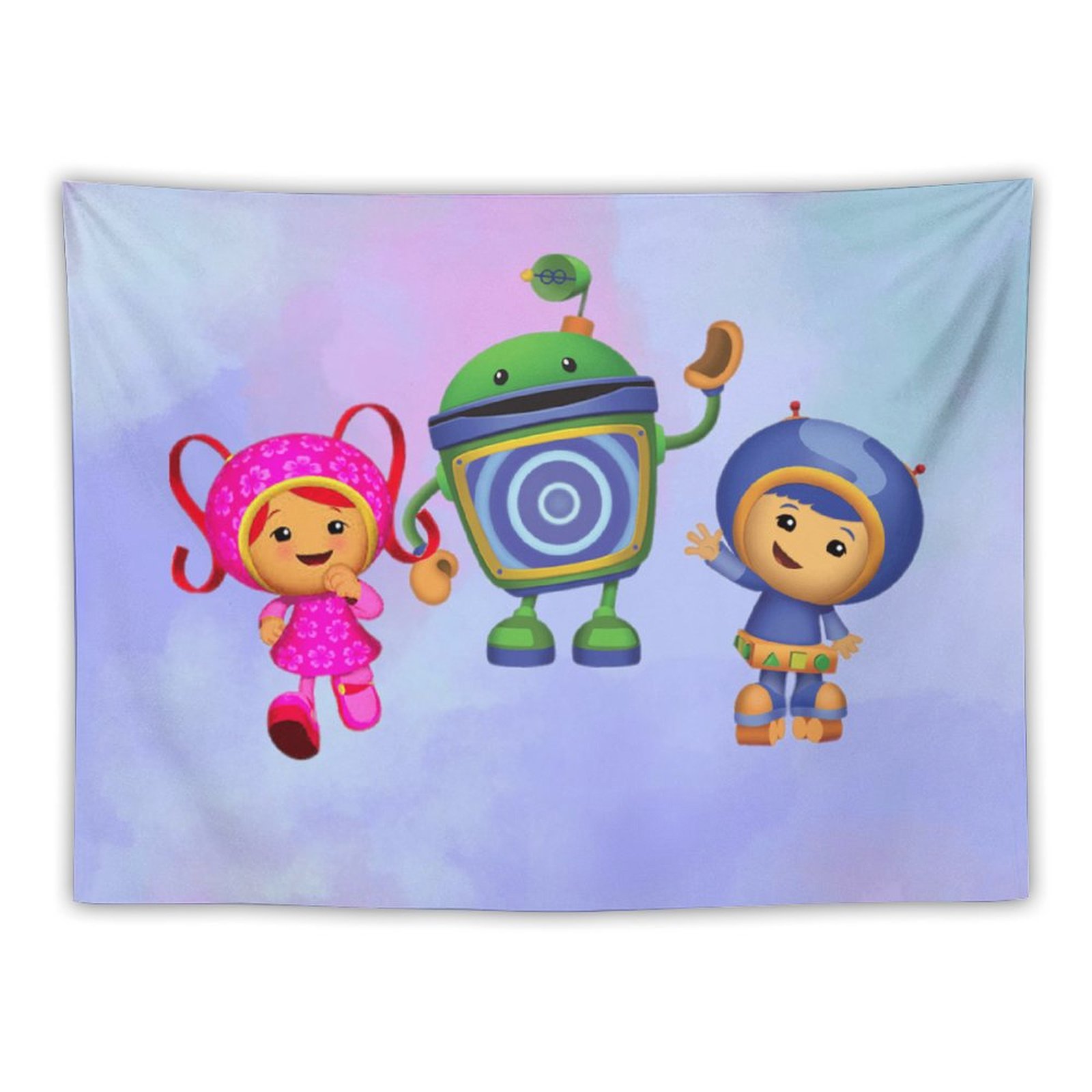 Characters Team Umizoomi Tapestry Luxury Wall Hanging Tapestries Decor ...