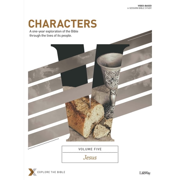 Pre-Owned Characters Volume 5: Jesus - Bible Study Book: A One-Year Exploration of the Bible Through the Lives of Its People Volume 5 (Paperback) 1430070390 9781430070399