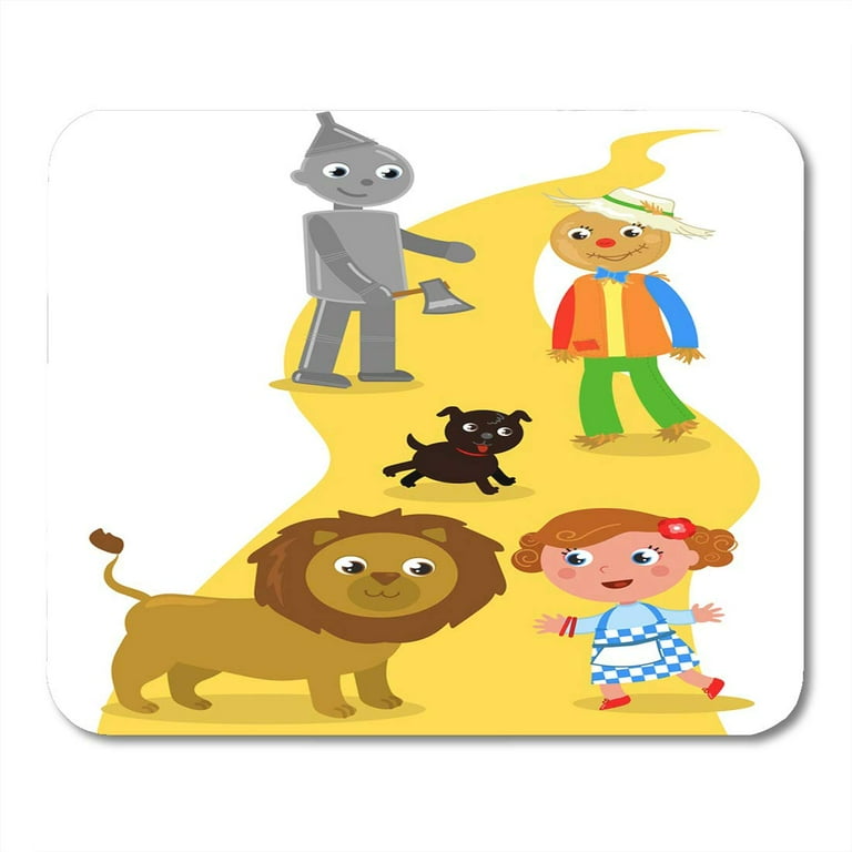 Characters Yellow Brick The Wizard of Oz Dorothy with Her Dog