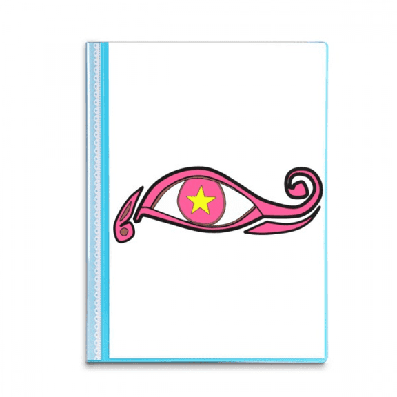 Charade Thellord Eye Book Sheet Protectors Portfolio Binder Folder