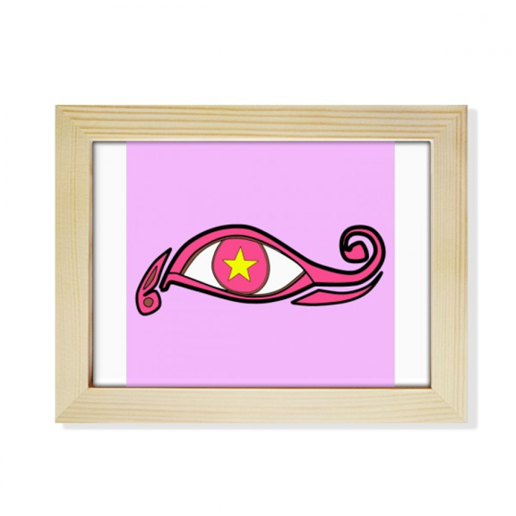 Charade Thellord Eye Desktop Photo Frame Picture Art Decoration Painting 6x8 inch