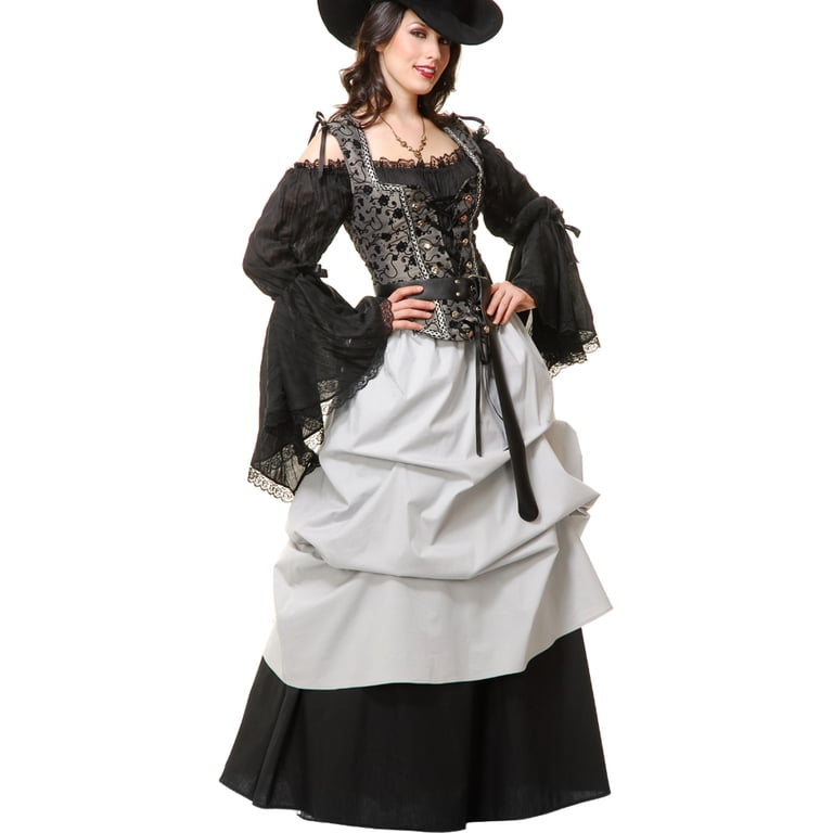 costumes with grey dress Evil Spirit Adult Costume main image 1