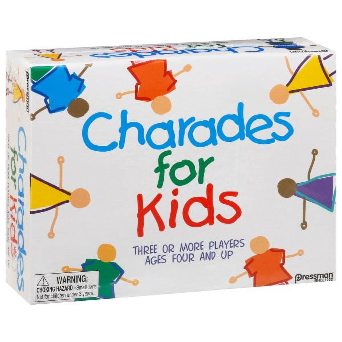 Pressman Charades for Kids - Fun Family Game for Young Children and ...