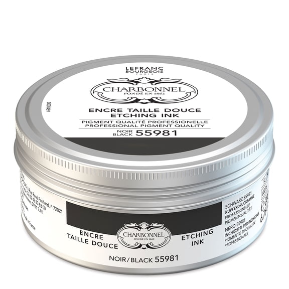 Charbonnel Etching Ink - Black Universal, 200 ml