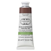 Charbonnel Water Washable Printing Ink - Warm Sepia, 60 ml