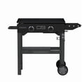 thumbnail image 1 of Charbroil® 28" Performance Series™ Propane Gas Griddle with Cart 2 Burner Flat Top Grill, Black, 1 of 9
