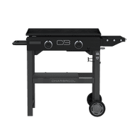Charbroil  28" Performance Series  Propane Gas Griddle with Cart 2 Burner Flat Top Grill, Black