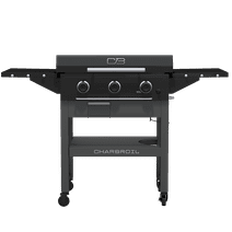 Charbroil® 28" XL Performance Series™ Propane Gas Griddle with Cart 3 Burner Flat Top Grill