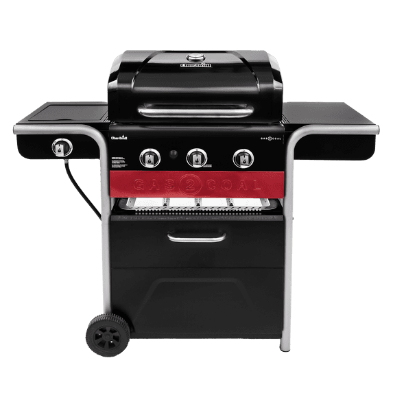 Charbroil Gas2Coal® 3-Burner Hybrid Grill