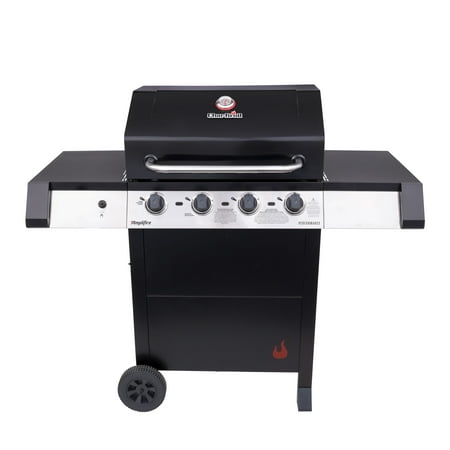 Char-Broil - Performance Series TRU-Infrared 4-Burner Gas Grill - Stainless Steel/Black