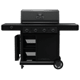 Charbroil Pro Series™ 4Burner Propane Gas Grill and Griddle with Side