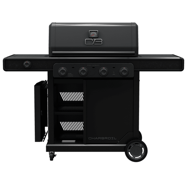 Charbroil Pro Series™ 4Burner Propane Gas Grill and Griddle with Side