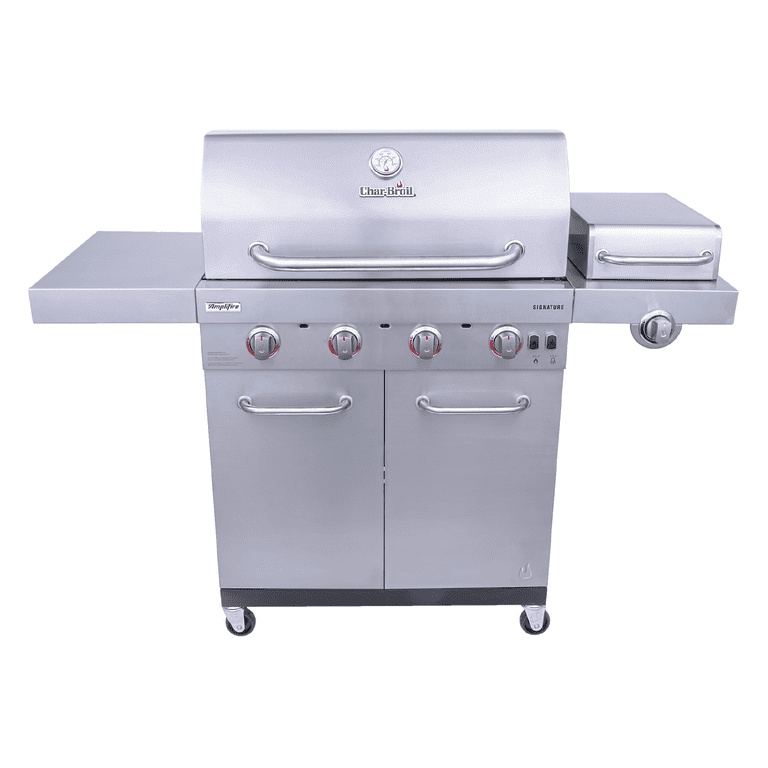 Char-Broil Signature TRU-Infrared バーベキュー Charbroil Signature TRU-Infrared 4-Burner Cabinet Gas Grill