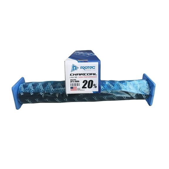 Charcoal 20% High Performance 24"x100ft Window Tint 1Ply