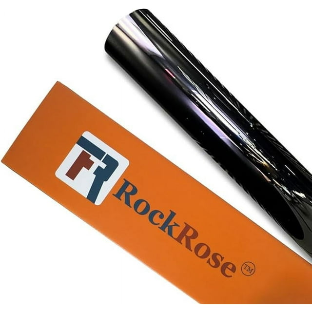 RockRose 5% VLT Air Nano Ceramic Car Window Tint - Ceramic Window Tint for Car and Building, Excellent Heat Rejection, No Haze, Easy to Shrink, 99% UV Rejection, and IRR 93%-95% - Size (36" X 100ft)