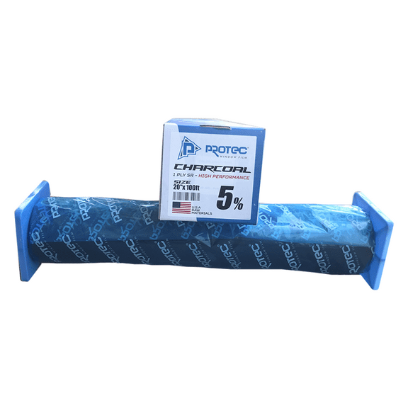 Charcoal 5% High Performance 20"x100ft Window Tint 1Ply