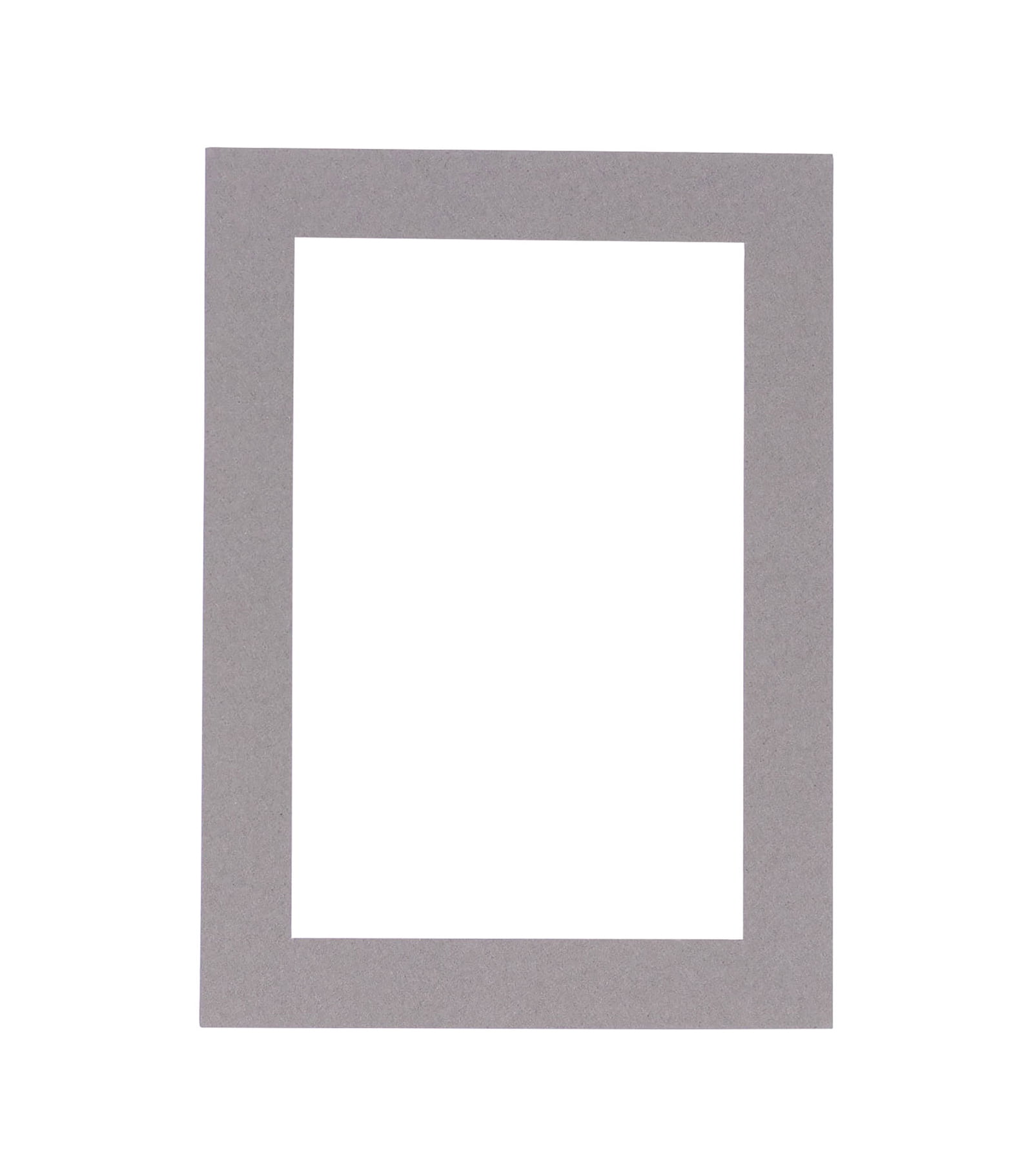 Charcoal Acid Free 10x12 Picture Frame Mats with White Core Bevel Cut