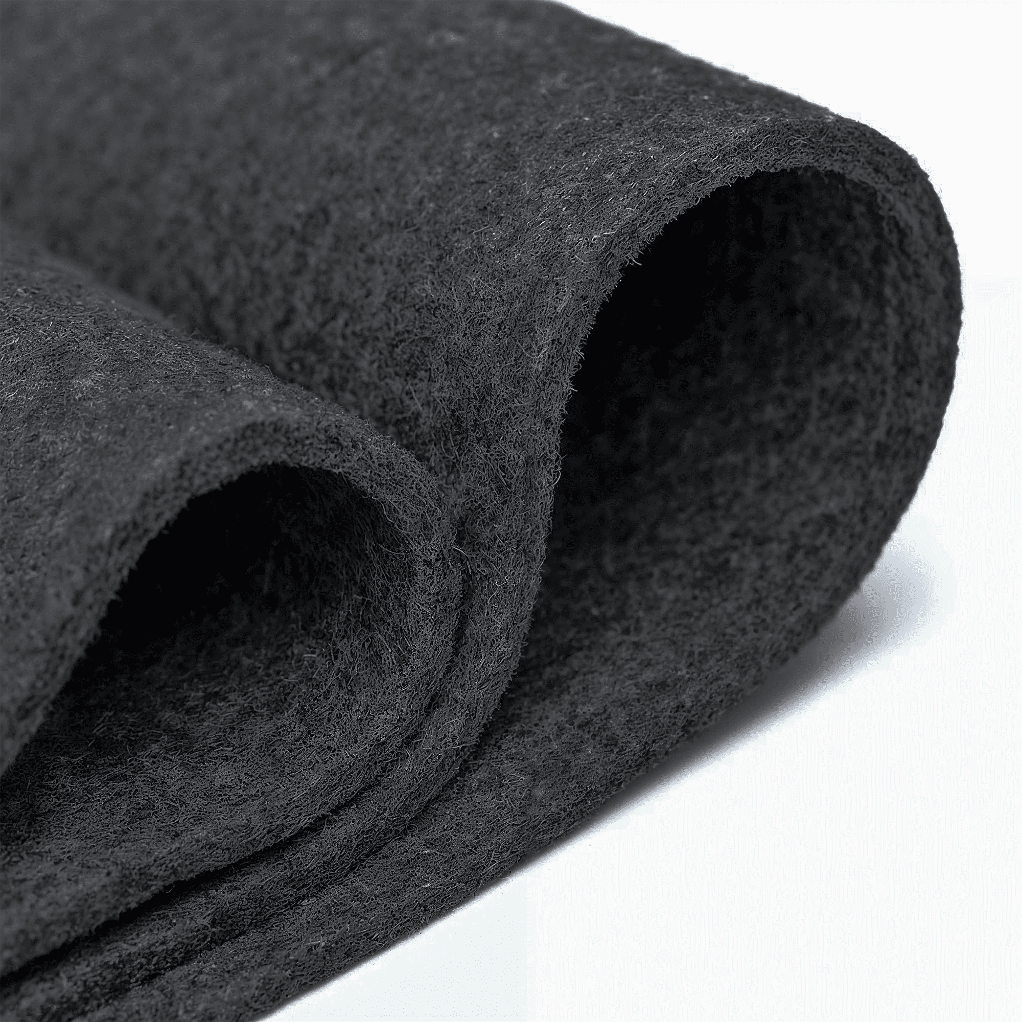 FabricLA Charcoal Acrylic Felt Fabric - 3.2mm Thick, 60" Wide - Soft, Non-Stiff Craft Felt by The Yard - Ideal for Sewing, DIY Projects, Crafts & Padding - Half Yard